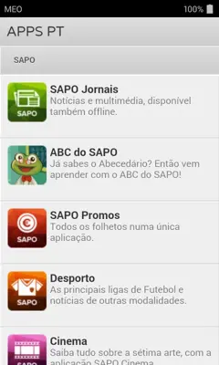 SAPO Store android App screenshot 2